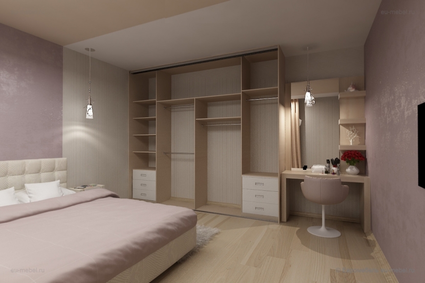 Шкаф купе в спальню "Сан-Хосе"